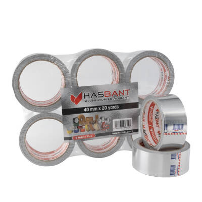 HAS BANT 40MMX20YARDS ALÜMİNYUM FOLYO BANT - HAS BANT
